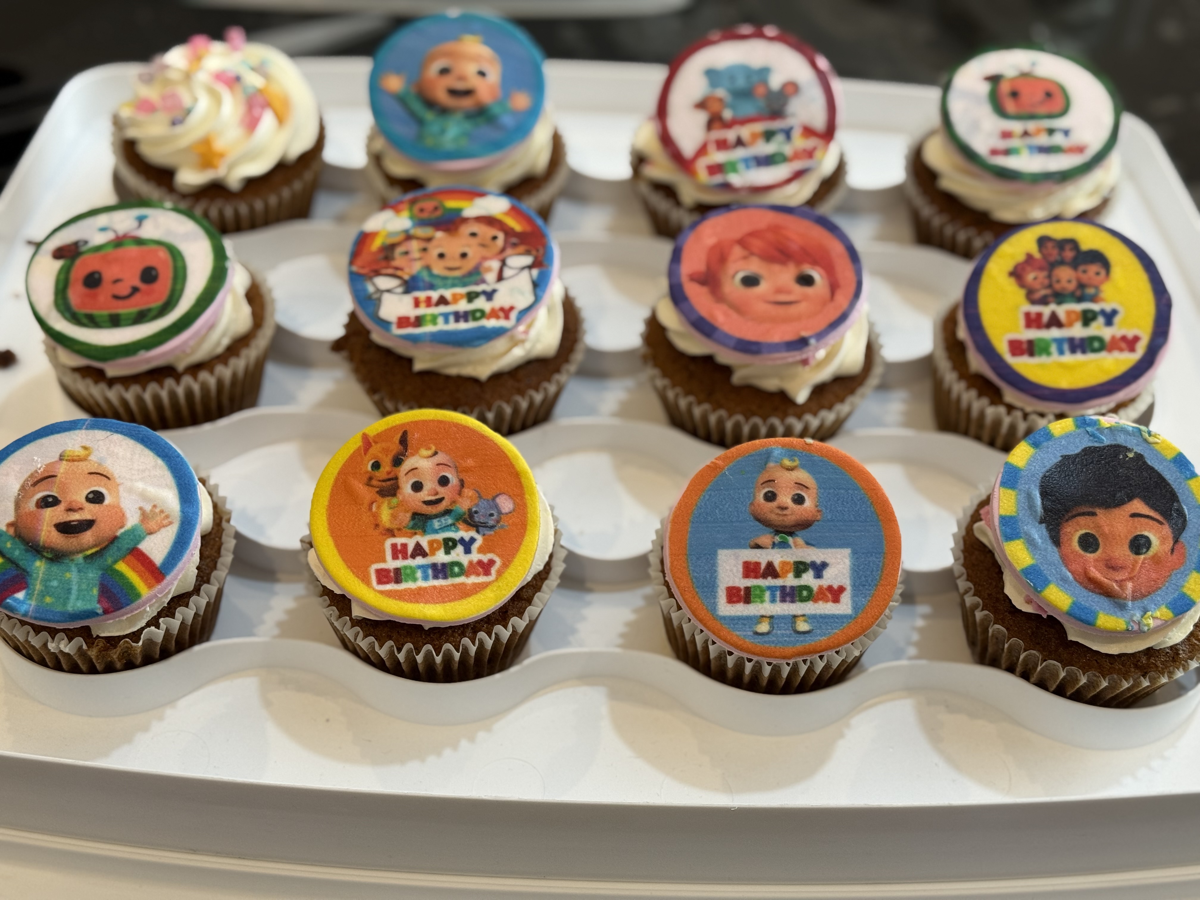 
                      CoComelon Cupcakes
                    